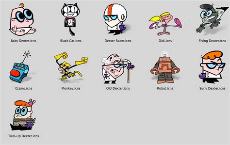 dexter cartoon characters|dexter's laboratory characters list.